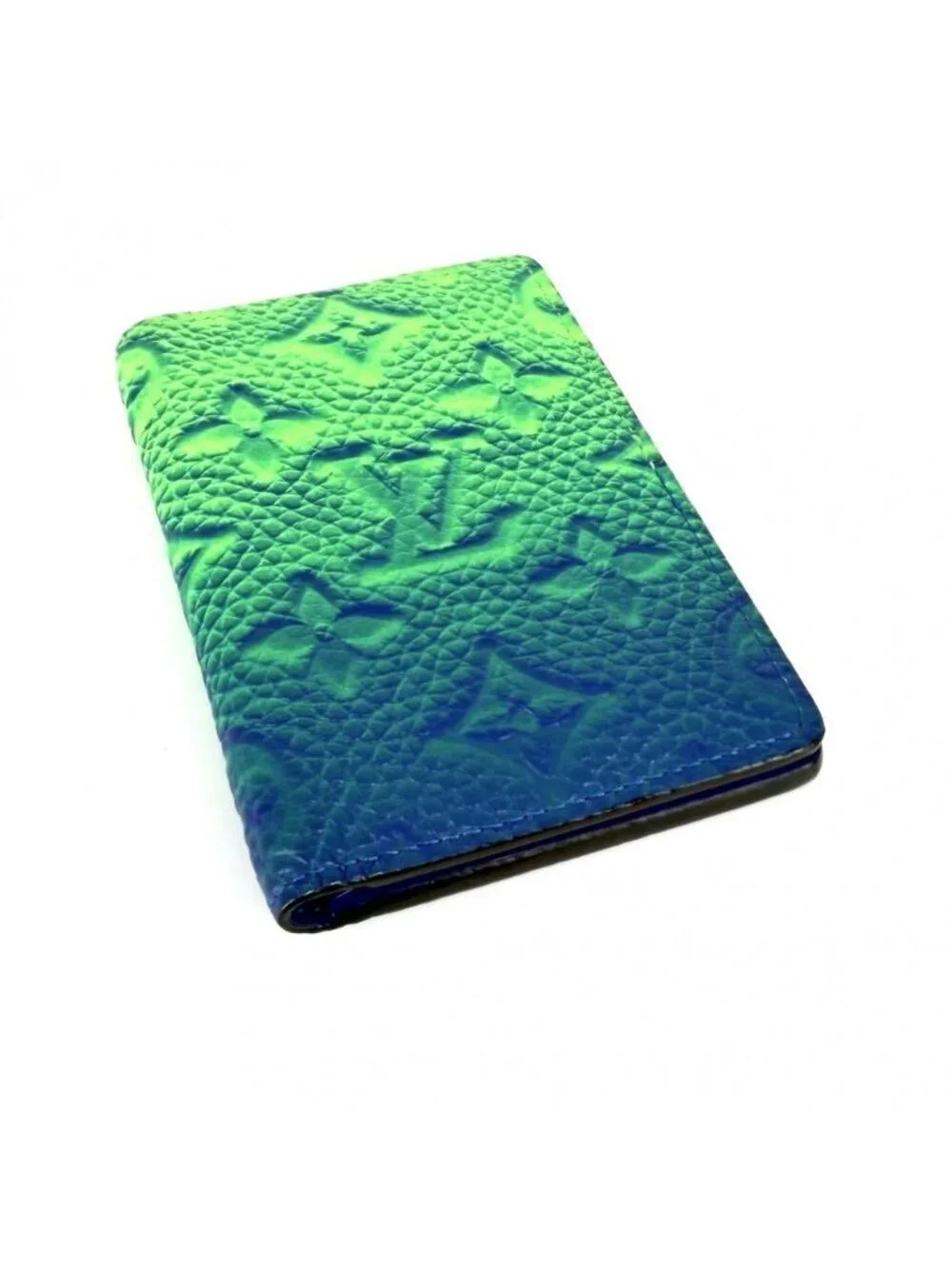 Louis Vuitton Card Case Monogram Embossed Organizer de Poche Business Holder